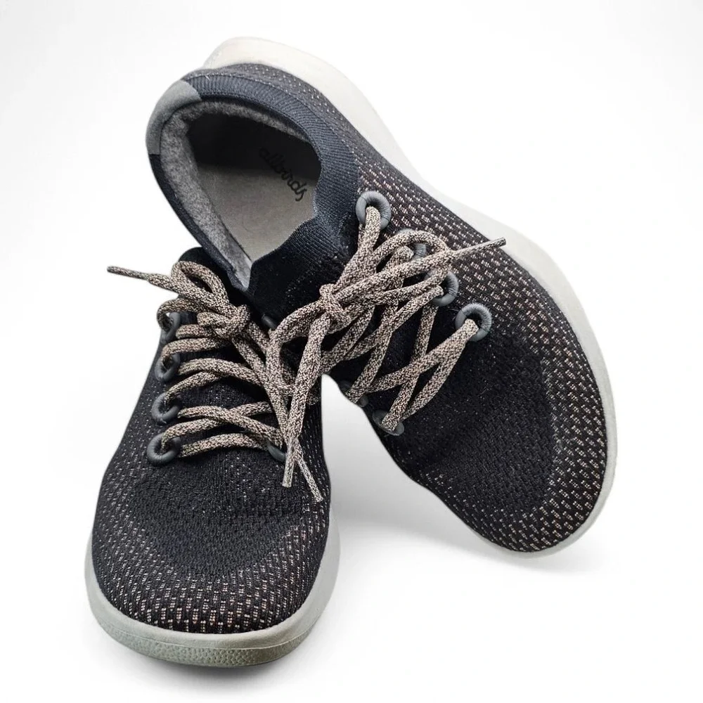 Allbirds Womens Size 11 Tree Dasher Sneaker Black Gray‎ Comfort Running Shoe